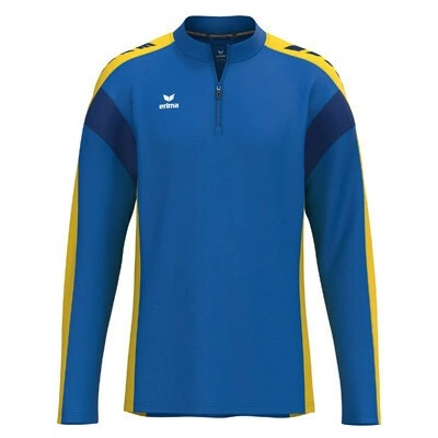 Erima Celebrate 125 mikina 1/2 zip dětská modrá žlutá