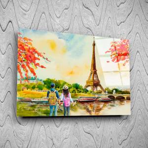 Art gift Стъклено АРТ пано - Париж