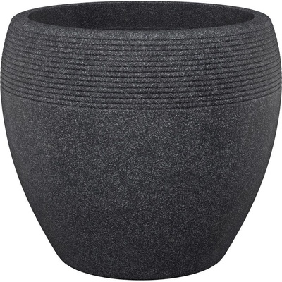 Scheurich Kvetináč Lineo 29 cm žulový