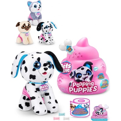 Zuru Pets Alive Moje šteniatko so zvukmi biela kosť
