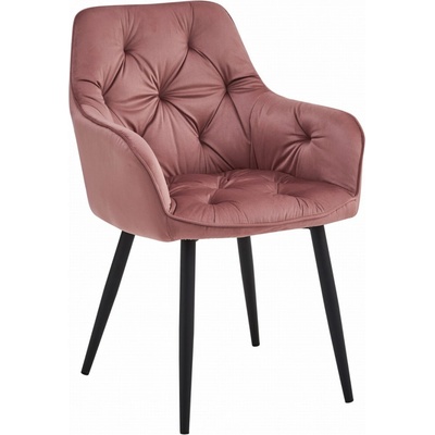 Textilomanie Jork velvet růžové