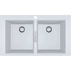 Franke Sirius 2.0 - Мивка от тектонит S2D 620-86, 86x50 см, бяла 143.0637. 160 (143.0637.160) Мивка за вграждане