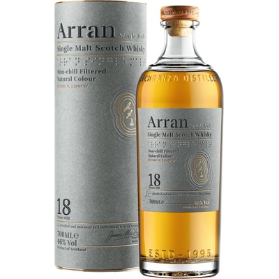 Arran 18y 46% 0,7 l (tuba)