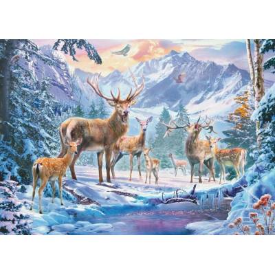 Ravensburger Jeleni v zimě 1000 dílků