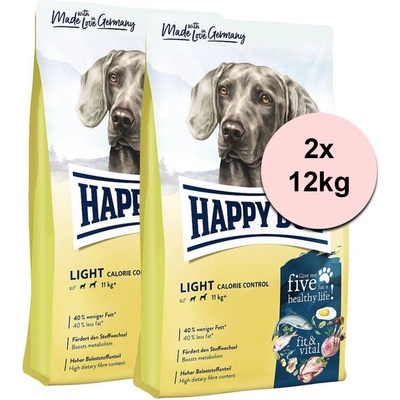 Happy Dog Supreme Fit & Vital Light Calorie Control 2 x 12 Kg