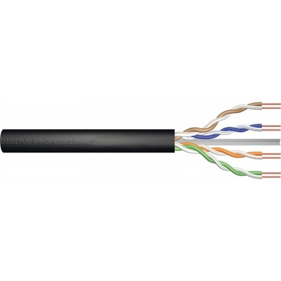 A-Lan KIU5OUTZ305 Cat5e U/UTP (UTP), 305m, šedý