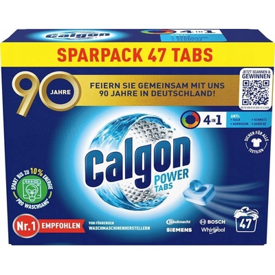 Calgon čistiace tablety do práčky 3v1 45 ks