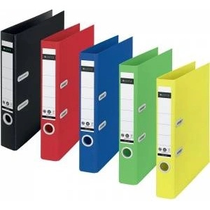 Leitz Binder Leitz Binder 180 Recycle A4 80mm, black Leitz, 10190095