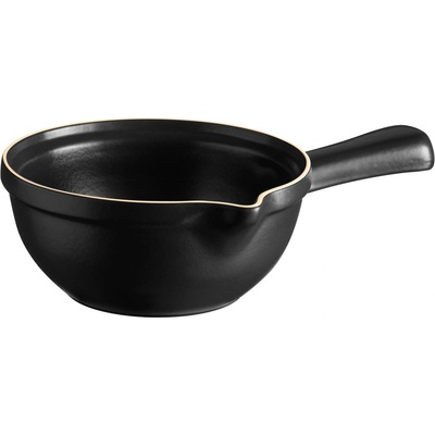 Emile Henry Keramická rajnica na omáčky a fondue BBQ, 1,2 l, čierna 712902