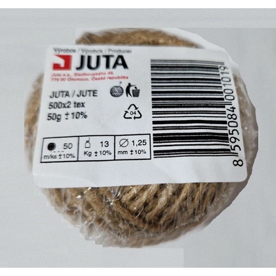 Jutový motouz 50m