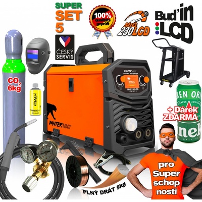 PanterMax MIG230LCD MIG/TIG/MMA SET 5 PMMIG230LCD_S05Sc