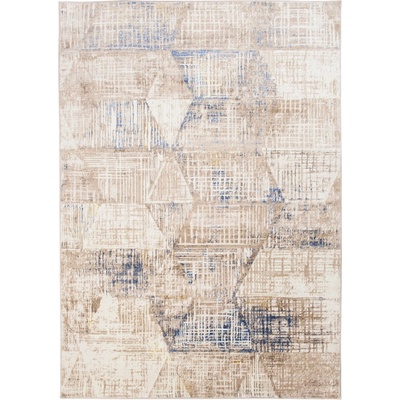 Modern Rugs Hane 198 bílý tmavě modrý