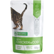 Natures Protection Cat Adult Chicken & Cod Urinary Health 100 g