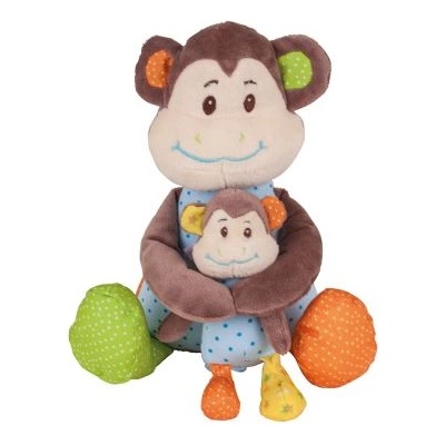 Bigjigs Toys - Плюшена играчка - Маймунка (BB521)