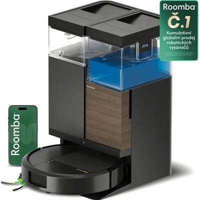 iRobot Roomba Plus 575 Combo + AutoWash Dock Black