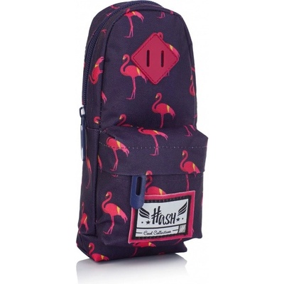 Hash Jednokomorový púzdro Dark Flamingo HS-88
