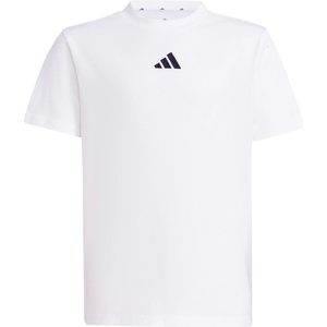 Adidas Детска тениска adidas Kid's Essentials T-Shirt - White / Black - размер 176 (EU) (704-5266-0215)