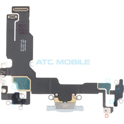 iPhone 15 flex nabíjecího konektoru modrý
