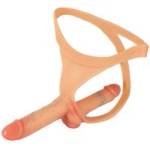 You2Toys Ultra Realistic Double Penis Thong реалистичен двоен страп-он (P26984)