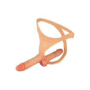 You2Toys Ultra Realistic Double Penis Thong реалистичен двоен страп-он (P26984)