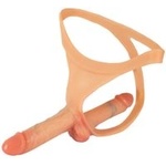 You2Toys Ultra Realistic Double Penis Thong реалистичен двоен страп-он (P26984)
