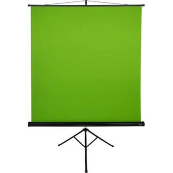 AROZZI Green Screen/ zelené plátno pro fotografy a streamery/ mobilní trojnožka 90" (228 cm)/ 157 x 157 cm/ case černý AZ-GS