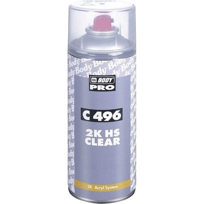Akrylátový bezbarvý lak BODY C496 LESK - 400 ml