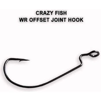 Crazy Fish WR Offset Joitn Hook vel.6 20 ks
