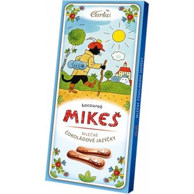 Carla Čokoládové jazýčky kocourek Mikeš - 50 g