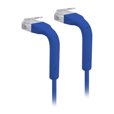 Ubiquiti U-Cable-Patch-0.3M-RJ45-BL - Cat6 UTP пач кабел 0.3 м, син, RJ45 (U-Cable-Patch-0.3M-RJ45-BL)