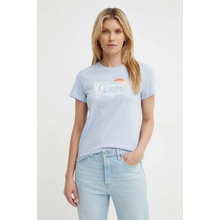 Levi's dámske Bavlnené tričko 17369 17369.2748 modrá