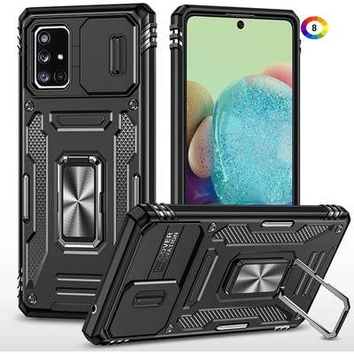 Samsung A71 5G Удароустойчив Ring Holder Калъф и Протектор