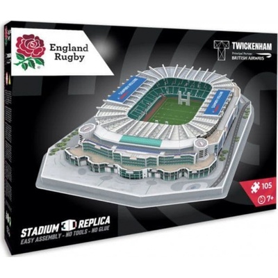 STADIUM 3D REPLICA 3D puzzle Stadion Twickenham England Rugby 108 ks – Zboží Dáma