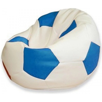 EMI futbalová lopta bielomodrá