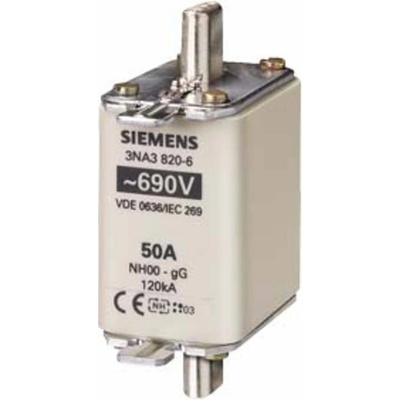 Siemens 3NA38306 sada pojistek Velikost pojistky = 0 100 A 690 V 3 ks