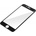 Green Cell Закалено защитно стъкло за iPhone 6 / 6S, Full Cover 3D, черно (GL02)