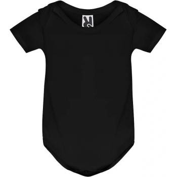 Roly Бебешко боди с къс ръкав- черно honeyid38