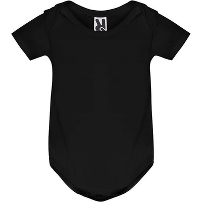 Roly Бебешко боди с къс ръкав- черно honeyid38