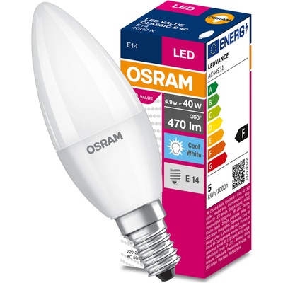 Osram VALUE CLB25, E14, 250lm, 3,3W, 827 teplá bílá