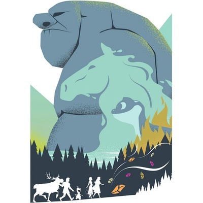 Komar Vliesová fototapeta Frozen Adventure rozměry 150 x 280 cm