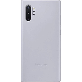 Samsung Leather Cover EF-VN975LJEGWW - оригинален кожен калъф (естествена кожа) за Samsung Note 10 Plus (сив)