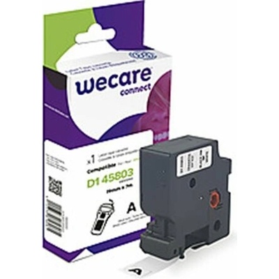 WECARE ARMOR páska kompatibilní s DYMO S0720830,Black/White,19mm*7m (K80012W4)