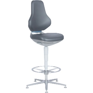 BIMOS Лабораторен ергономичен стол bimos texon 3 - 9171r - сив (35209915)