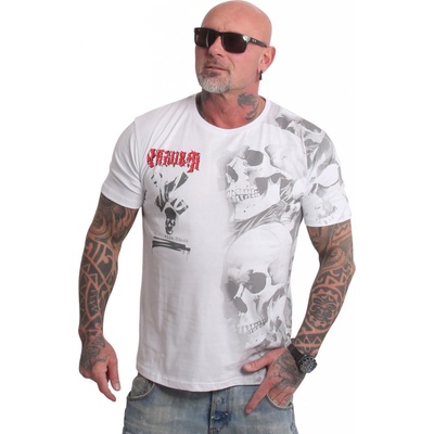Yakuza tričko pánske Skull Awakening Regular TSB 25031 white