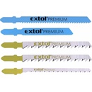 Extol Premium plátky do přímočaré pily-mix sada 5ks úchyt Bosch 8805100
