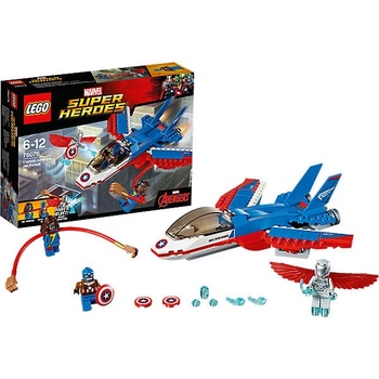 LEGO® Super Heroes 76076 Captain America Jet