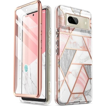 SUPCASE Дамски Калъф за GOOGLE Pixel 7, SUPCASE IBLSN Cosmo Marble, Розов (0843439118430)