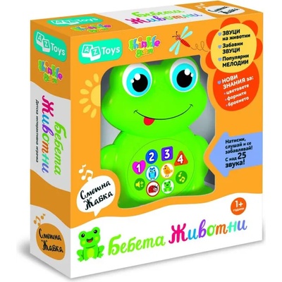 Thinkle Stars Детска музикална играчка Thinkle Stars - Жабка (0564)
