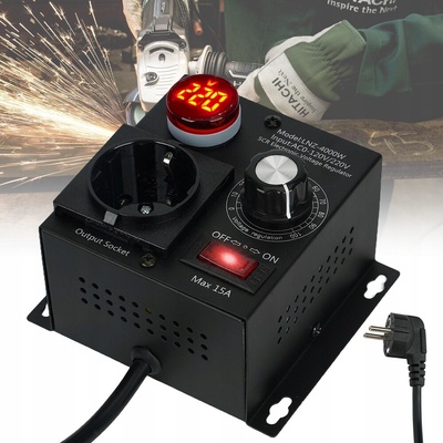 Bedee REGULÁTOR OTÁČEK MOTORU VÝKONU NAPĚTÍ 4000W 10-220V