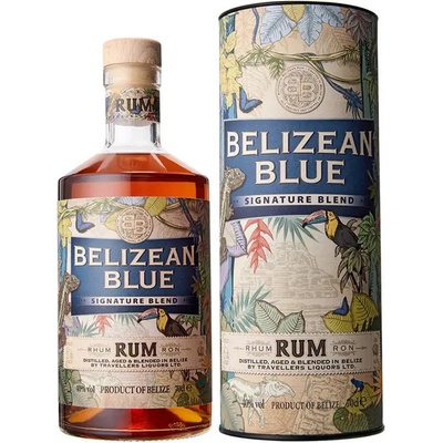 Rum Belizean Blue Signature Blend 40% 0,7 l (holá láhev)